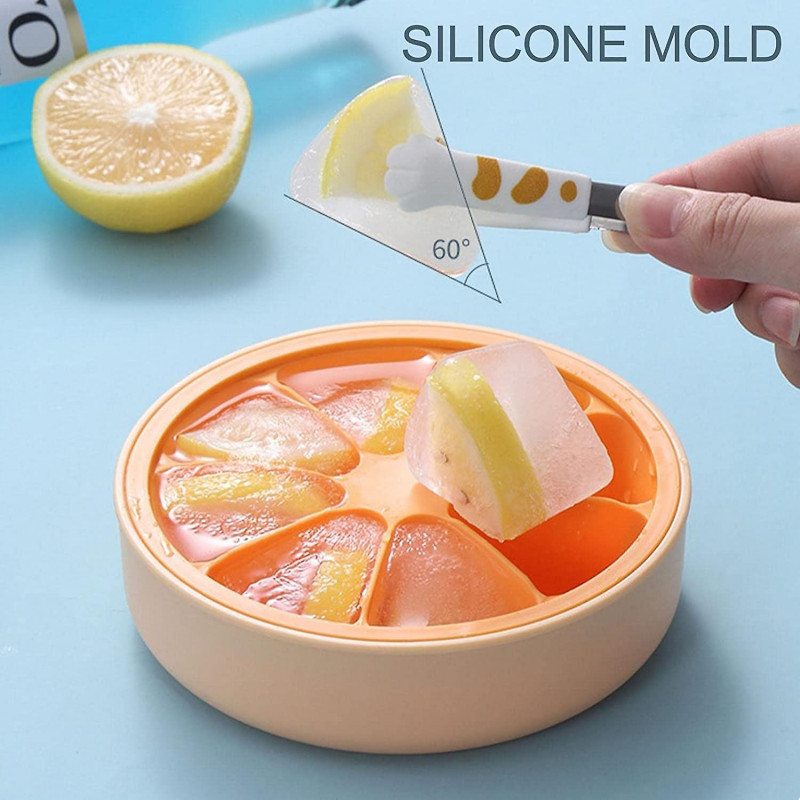 Ice Cube Molds | 8 Compartment Ice Cube Tray