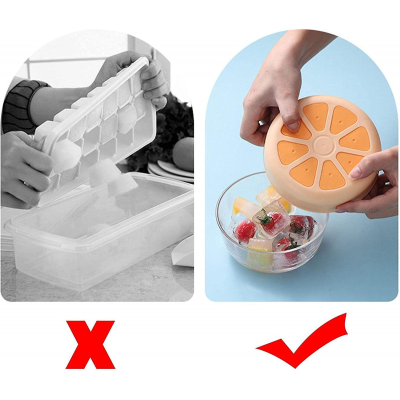 Ice Cube Molds | 8 Compartment Ice Cube Tray