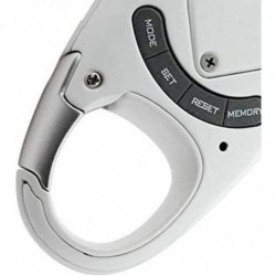 Podomètre Marche 3d Compteur d’étapes simples Marcher 3d avec clip blanc Podomètre à mémoire de 7 jours Smart Ban