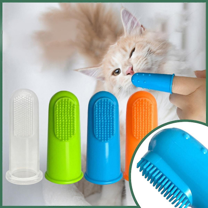 Brosse à dents en silicone pour chien, brosse à dents pour chien brosse à dents pour chat brosse à dents pour [...]