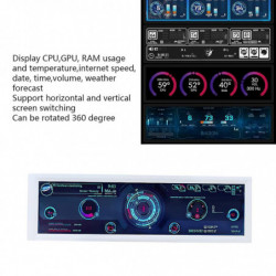 8.8in Touches Screen Sensor Panel Computer Monitor Temperature Display