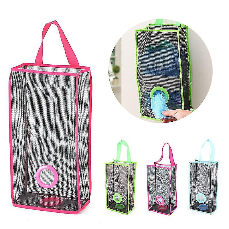 Useful Kitchen Storage Bag Garbage Bag Dispenser Wall Hanging Kitchen Decor Organizer