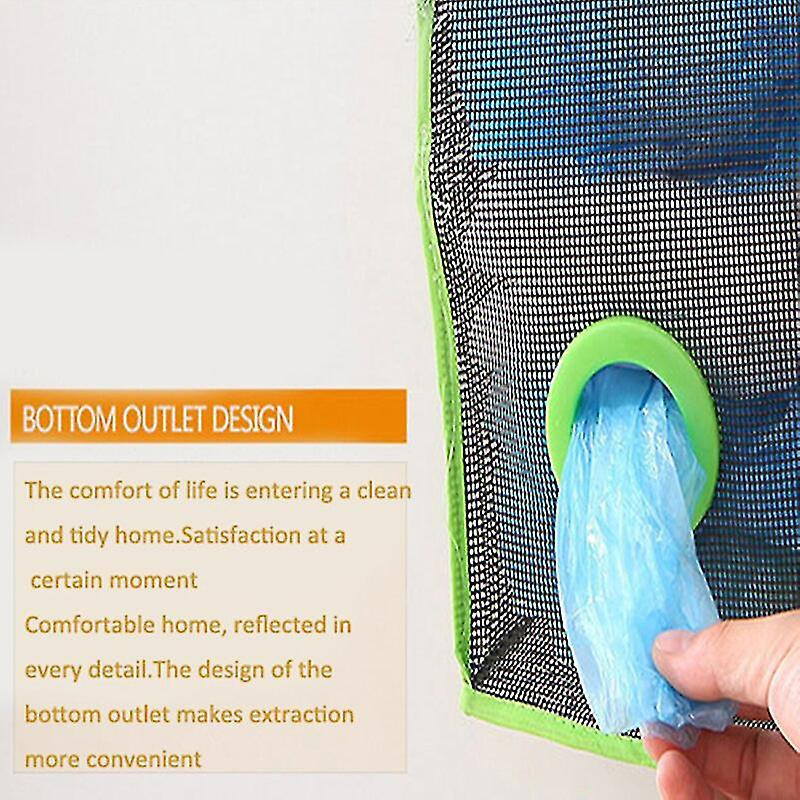 Useful Kitchen Storage Bag Garbage Bag Dispenser Wall Hanging Kitchen Decor Organizer