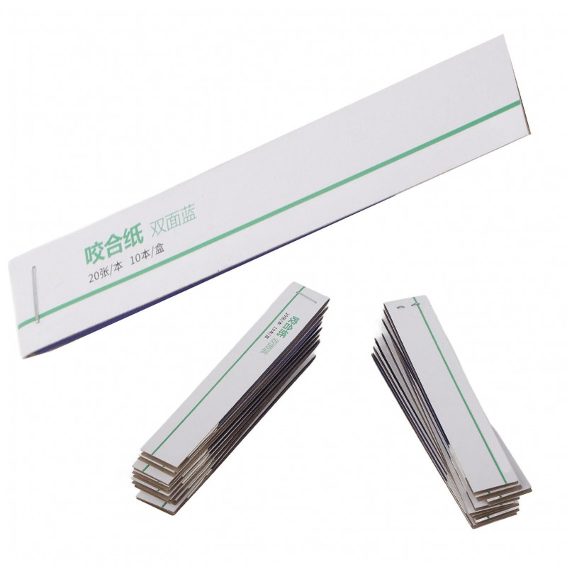 Dental Bite Articulating Paper Strips for Teeth Care Dentist Supplies Accessory