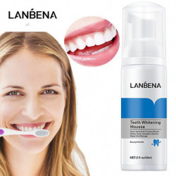 Teeth Whitening Mousse Toothpaste Cleaning White Fresh Breath Teeth Remove Plaque Stains Dental Tools New Version