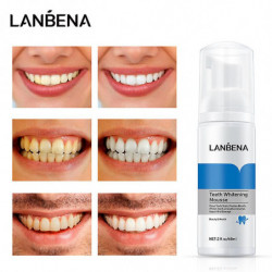 Teeth Whitening Mousse Toothpaste Cleaning White Fresh Breath Teeth Remove Plaque Stains Dental Tools New Version