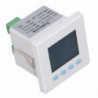 Multifunctional Power Meter 3 Phase LCD Screen White Accurate Electricity Usage Monitor AC220V