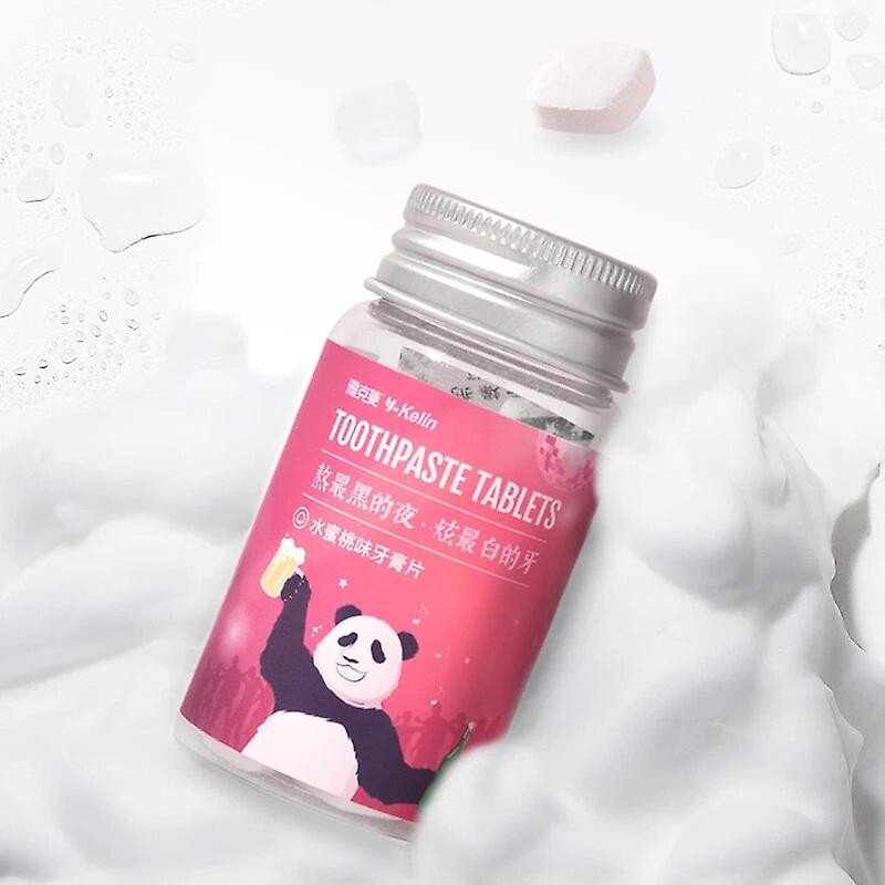 Dentifrice Comprimés Blanchiment des dents Oral Fresh Breath Camping Travel Carry
