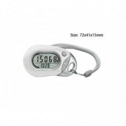 Step Counting Fitness Portable Walking Distance Calorie Mini Induction Accurate Digital Lcd 3D Exercise Silent [...]