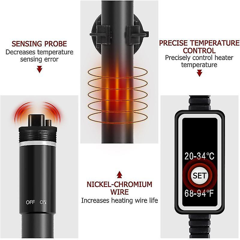 1pcs Heating Rod For Freshwater Aquarium