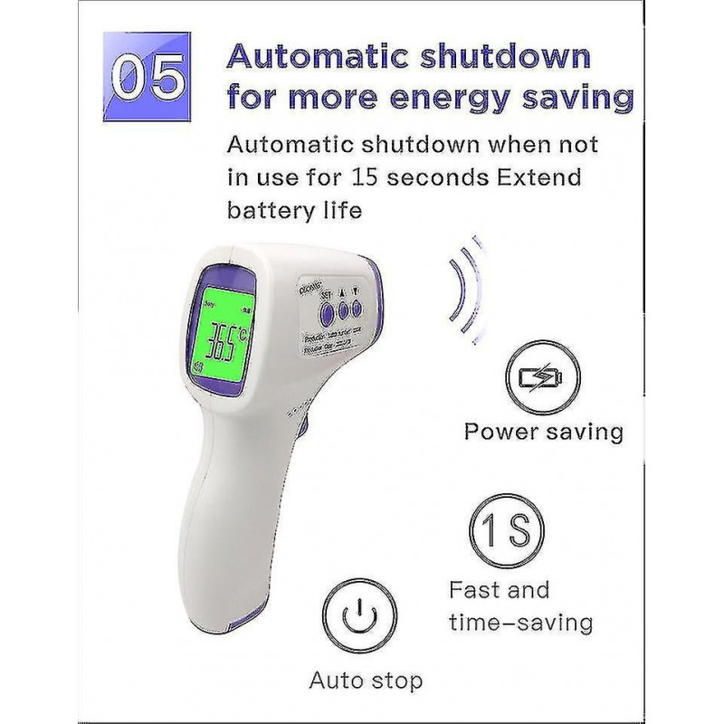 Thermomètre animal Pig Vache Mouton Chien Chat Animal Animal Thermomètre électronique infrarouge portatif Pistolet [...]