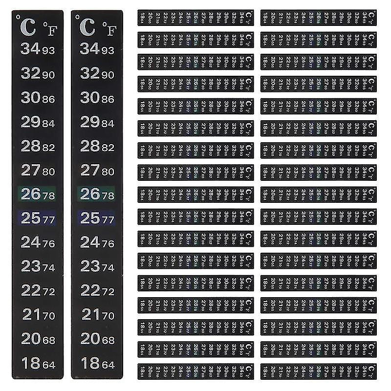 36 Pieces Digital Temperature Sticker Strip Fermenter Strip A