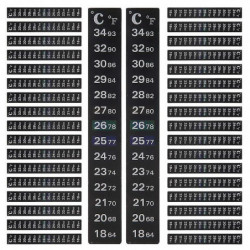 36 Pieces Digital Temperature Sticker Strip Fermenter Strip A