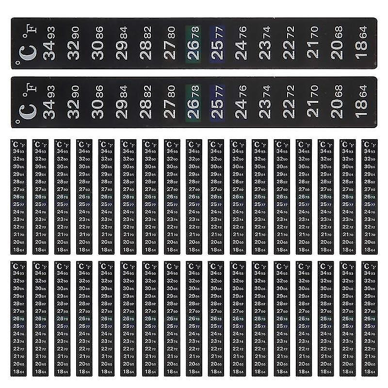 36 Pieces Digital Temperature Sticker Strip Fermenter Strip A