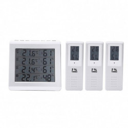 C/f Max Alarm Temperature Meter Er Wireless Lcd Digital For Outdoor Indo