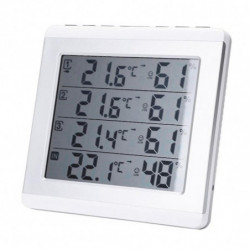 C/f Max Alarm Temperature Meter Er Wireless Lcd Digital For Outdoor Indo