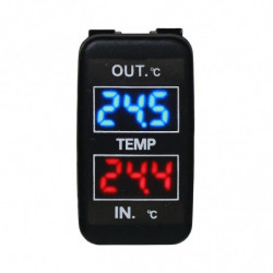 Dual Temperature Display Inside And Outside The Car Dual Temperature Sensor For P Prius