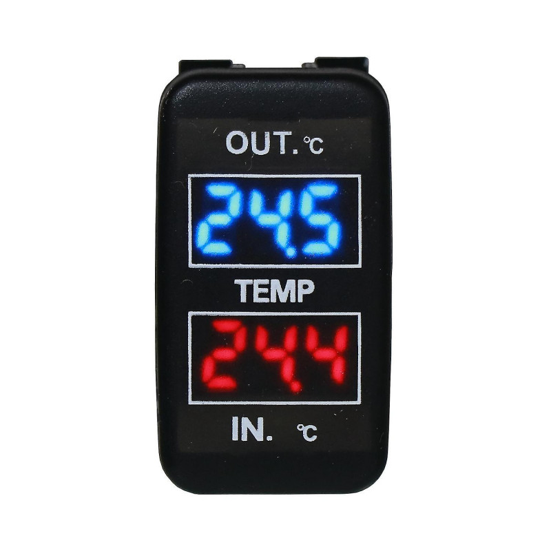Dual Temperature Display Inside And Outside The Car Dual Temperature Sensor For P Prius