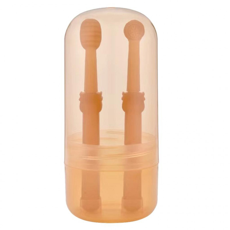 Culasse Brosse à dents pour animaux de compagnie Chiens et chats Soins dentaires Brosse à dents à 360 degrés