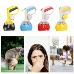 Dog Waste Cleaner For Walk Poop Scooper With Waste Bags And Leash Hook