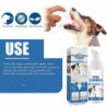 Pet Dental Foam Eliminate Bad Breath For Dogs And Cats Fights Plaques Tartar