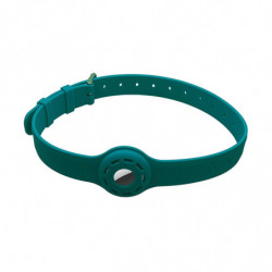 Collar Holder Pet Dog Silicone Collar Soft Tear Resistant Green Collar Holder Pet Dog Silicone Collar Soft Tear Resistant Green