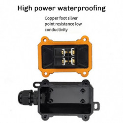 5PCS Waterproof Switch Ship Type Switch 12V/24V 30A Rain Proof Outside the Electrical Room Ampere Box Second Gear