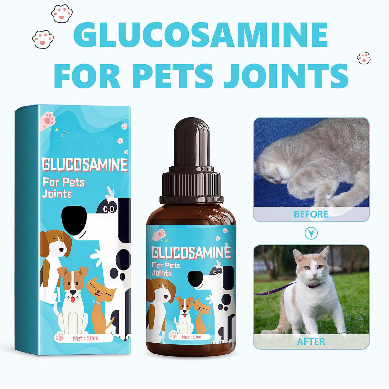 Glucosamine pour les articulations des animaux de compagnie, glucosamine pour les chiens et les chats, soulagement [...]