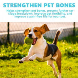 Glucosamine pour les articulations des animaux de compagnie, glucosamine pour les chiens et les chats, soulagement [...]