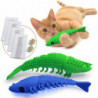 Brosse à dents pour chat Jouet d’herbe à chat - Caoutchouc dur durable - Soins dentaires pour chats, Cat Inte