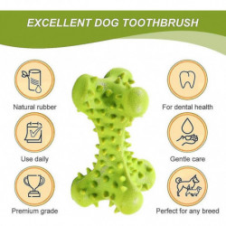 Dhrs Brosses à dents pour chiens, Soins dentaires pour chiens, Brosse à dents pour chiens, Nettoyage des dents à mâcher