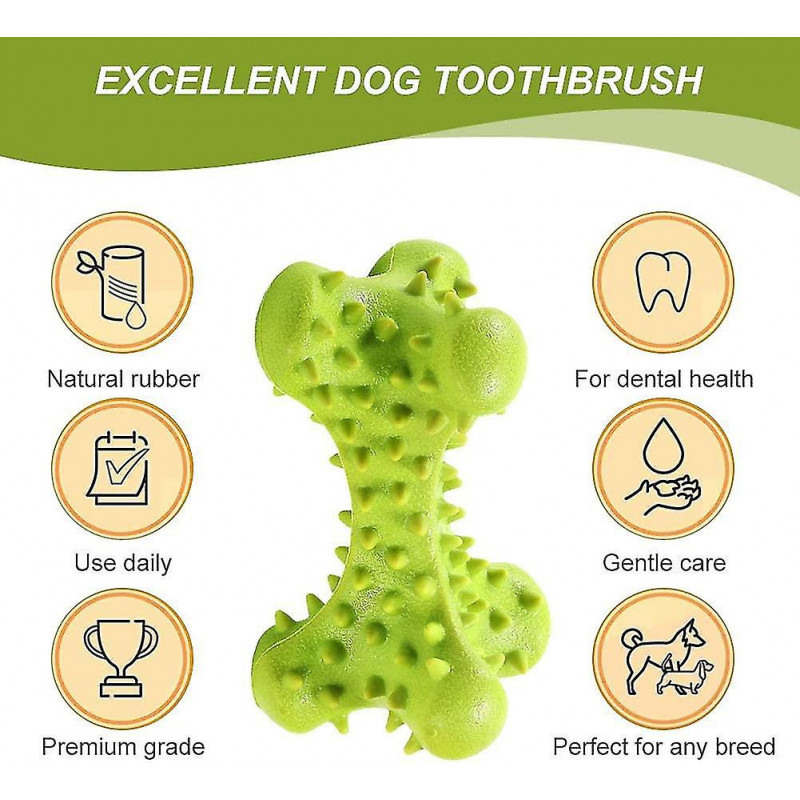 Dhrs Brosses à dents pour chiens, Soins dentaires pour chiens, Brosse à dents pour chiens, Nettoyage des dents à mâcher