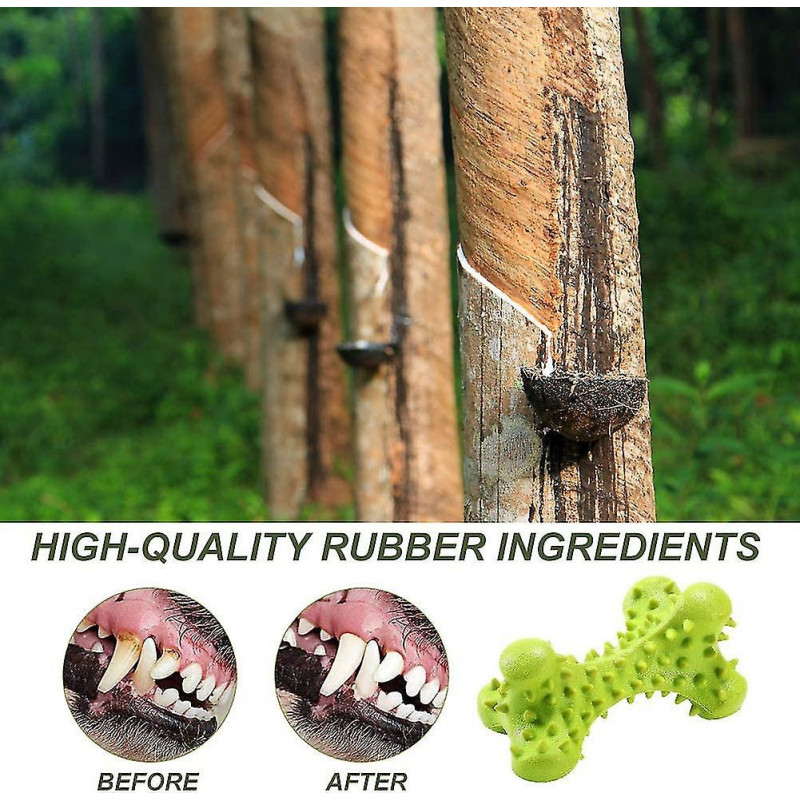 Dhrs Brosses à dents pour chiens, Soins dentaires pour chiens, Brosse à dents pour chiens, Nettoyage des dents à mâcher