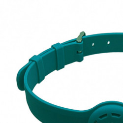 Collar Holder Pet Dog Silicone Collar Soft Tear Resistant Green Collar Holder Pet Dog Silicone Collar Soft Tear Resistant Green