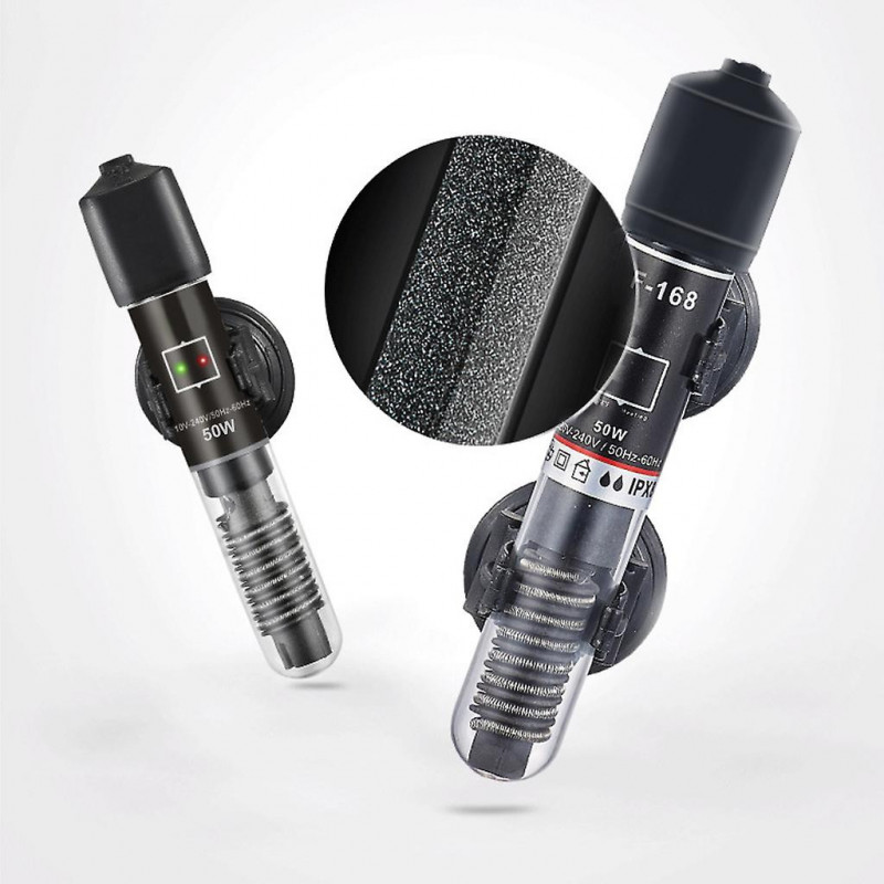 Tige de chauffage automatique antidéflagrante Aquarium Quartz Tube Heater avec ventouse