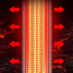 Tige de chauffage automatique antidéflagrante Aquarium Quartz Tube Heater avec ventouse