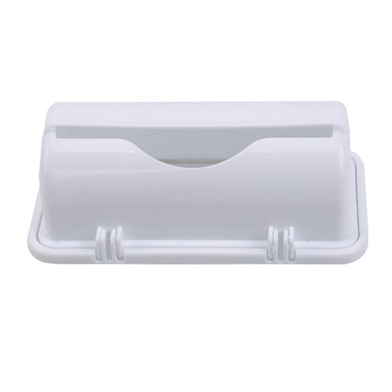 Wall Mounted Trash Garbage Bag Container Holder Plastic Storage Box Dispenser