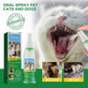 Pet Tooth Cleaning Spray Dog Oral Care Bad Teeth Breath Freshener Plaque Remove