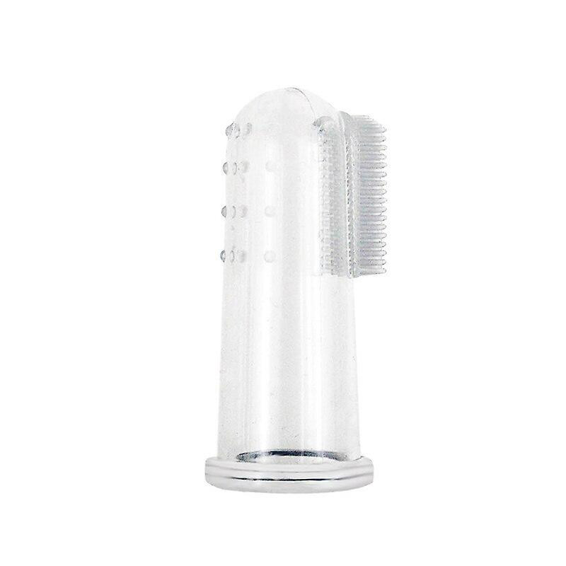 Super Soft Pet Finger Toothbrush Teddy Dog Brush Bad Breath Tartar Teeth Tool Dog Cat Cleaning Pet Supplies