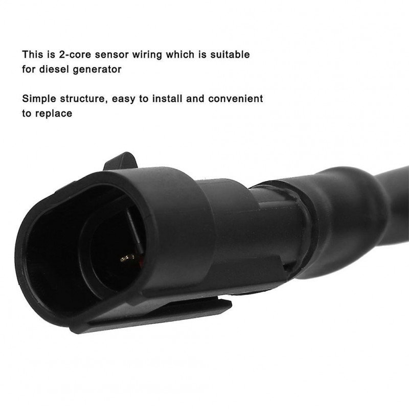 2-Core Sensor Extension Wire Replacement Kit 0.5mm2 for Diesel Generators