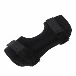 Dog Rear Leg Brace for Wounds and Injuries with Spring Support and Licking Prevention Strap