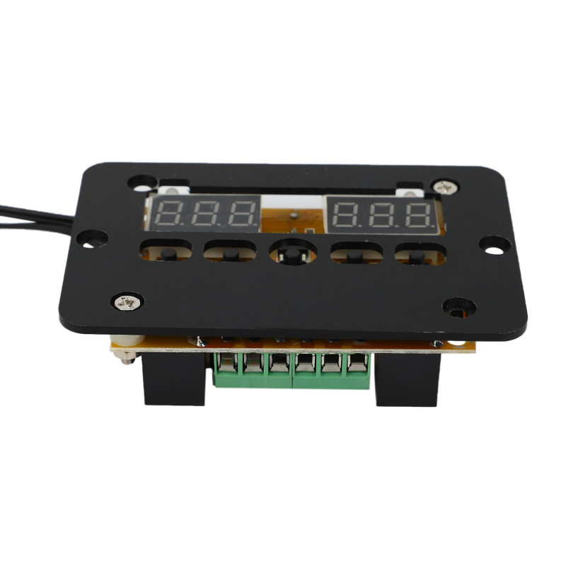 DC 12V Computer Digital Display Intelligent Dual - Temperature Thermostat Dual Temperature Adjustab