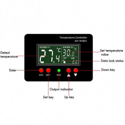 Constant Temperature Controller 12V-24V Universal NTC10K Waterproof Probe Digital Temperature Cont