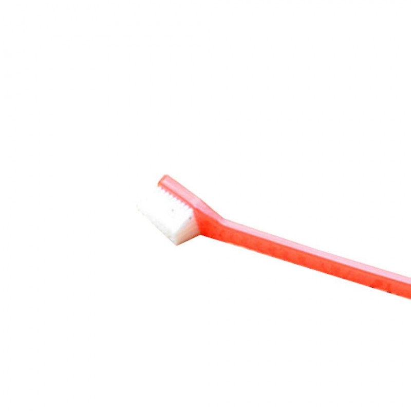 Random Color Double Head Soft Pet Toothbrush Puppy Care Cleaning