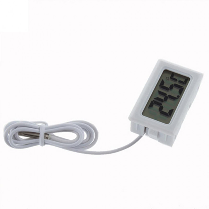 Digital Aquarium Lcd Noir Température avec