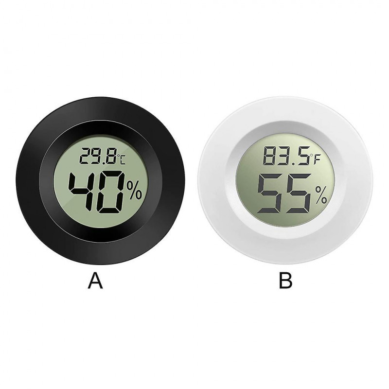 Reptile Hygrometer Lcd Digital Display Terrarium Indoor