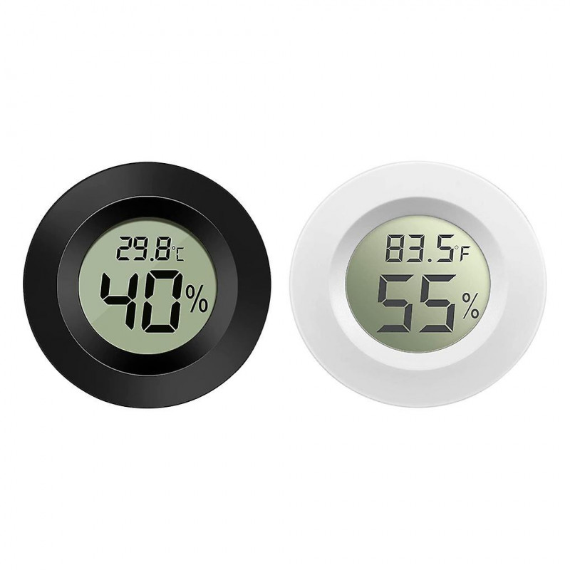 Reptile Hygrometer Lcd Digital Display Terrarium Indoor