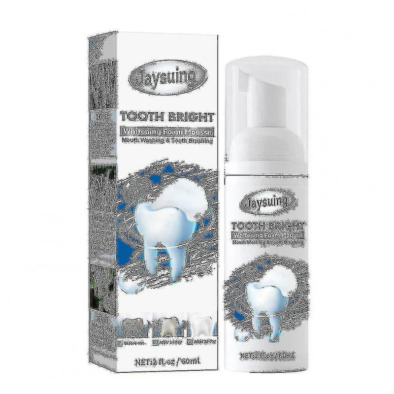 60ml Mousse blanchissante des dents Dentifrice Taches Plaque Enlèvement Des dents Nettoyant Mousse Fraîche Haleine [...]