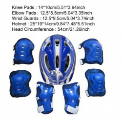7pcs Boys Girls Protective Gear Set Skate Cycling Breathable Safety Helmet