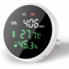 CO2 Monitor, CO2 Sensor 3 in 1 Indoor Air Quality Monitor for CO2 Temperature Humidity with LCD Display and Alarm [...]